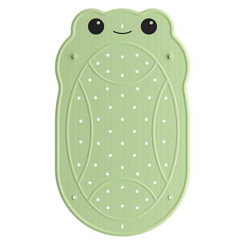 UNEEDE Kids Bathtub Mat Non Slip Shower Mat for Toddlers, Washable Anti Slip Tub Surface, Soft Rubber Mat for Bathtub Shower, Waterproof Bathtub Essentials for Children（Not for Textured Surfaces）