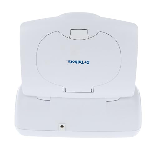 Dr. Talbot's Baby Wipe Warmer & Dispenser - Easy Open Lid, Weighted Warming Plate & Clear View Window - New Parent Essential