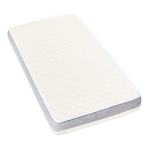 Graco Ultra 2-in-1 Premium Dual Sided Crib & Toddler Mattress - GREENGUARD Gold, CertiPUR-US Certified Foam, Machine Washable Cover with 100% Waterproof Surface, Fits Standard Crib & Toddler Beds