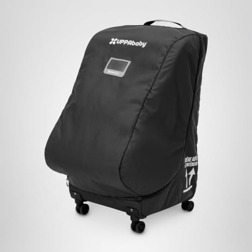 UPPAbaby Travel Bag for Rove, Knox and Alta Car Seats - Smooth Wheels, Handles + Durable Design - Includes TravelSafe Protection