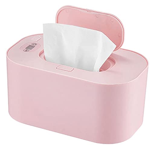 Baby Wipe Warmer, Portable Wipes Heater with Adjustable Thermostat & PP Material for Home and Car Use ()