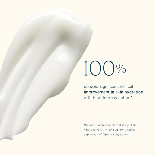 Pipette Fragrance Free Wash and Lotion Duo, Pack of 2, Fragrance Free Baby Shampoo and Body Wash, Unscented Lotion for Newborns, Sensitive Skin, and Kids, Tear-Free Bath Time, Hypoallergenic