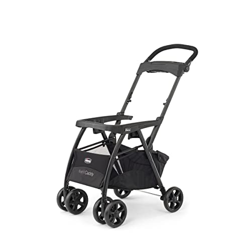Chicco KeyFit Caddy Baby Stroller Frame with Adjustable Handle, Parent Tray