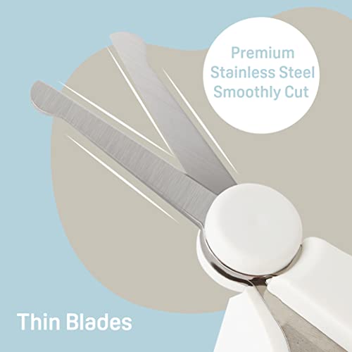 Pigeon Baby Nail Scissors with Rounded Tip, 3 Months (MADE IN JAPAN)
