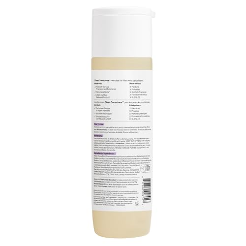 The Honest Company 2-in-1 Baby Shampoo & Body Wash, Tear-Free, Hypoallergenic, Naturally Derived, Lavender Calm Scent, 10 fl oz