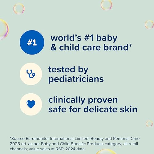 Johnson's Baby Soothing Vapor Bath with Calming Aromas to Relax Babies, Gentle No More Tears Formula, Soothes & Comforts Baby, Hypoallergenic, No Added Parabens, Sulfates & Dyes, 13.6 fl. oz