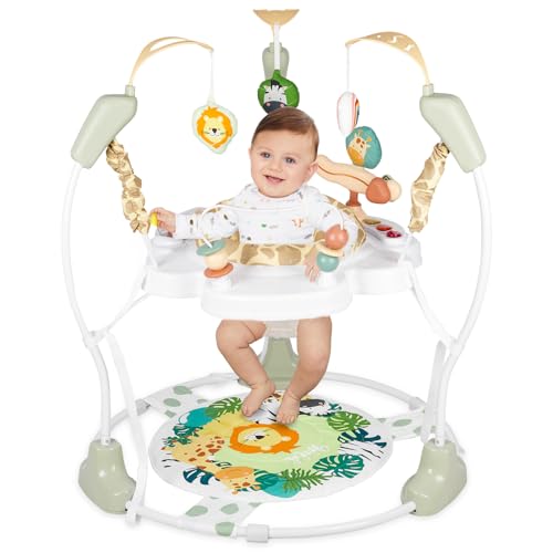 Otrolepota Baby Activity Center, Infant Jumpers and Bouncers with Music, Lights, Infant Toys, 360°Rotating Seat, 3 Adjustable Heights, Baby Play and Learning Center for 6+ Months