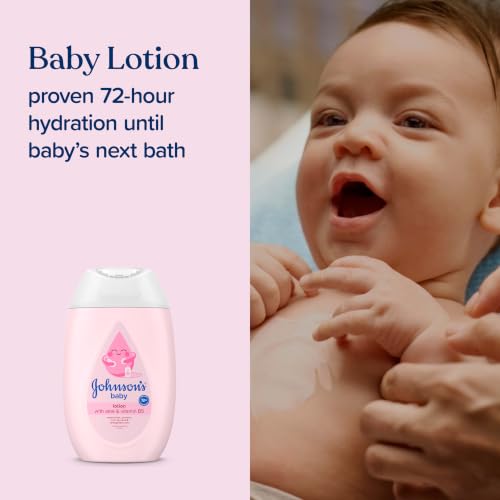 Johnson's Baby First Touch Baby Essentials Gift Set with Body Wash & Shampoo, Body Lotion, & Zinc Oxide Diaper Rash Paste for Baby's Delicate Skin, Hypoallergenic, No Added Parabens or Dyes, 3 Items