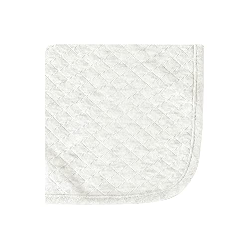 Hudson Baby Unisex Baby Quilted Cotton Washcloths, Forest Animals, One Size