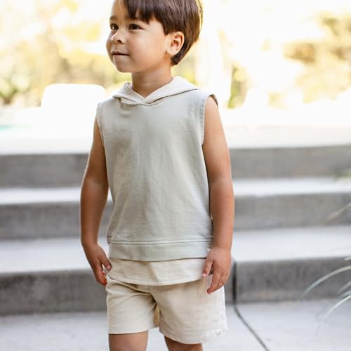 Burt's Bees Baby Baby Boys' Shirt and Pant Set, Top & Bottom Outfit Bundle, 100% Organic Cotton