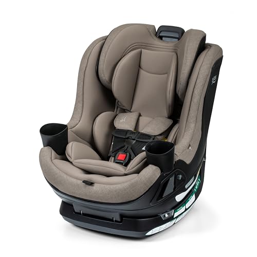 Britax Galaxy360 Slim Rotating Convertible Car Seat, 2-in-1 Rotating Car Seat for Infants & Toddlers with 360 SwivelSmooth Steel Ring, Extended Rear-Facing and ClickTight Installation – Pebble