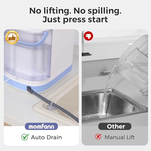 MOMFANN EasePure Pro Baby Bottle Washer, Upgraded 4-in-1 Bottle Washer and Sterilizer and Dryer, Deep Clean for Bottles, Pump Parts & Baby Essentials, Time-Saving Effortless Baby Care