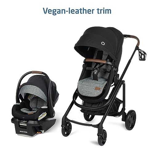 Maxi-Cosi Tayla™ Max Travel System, Baby Stroller and Car Seat Combo, Car Seat Stroller Combo, Onyx Wonder