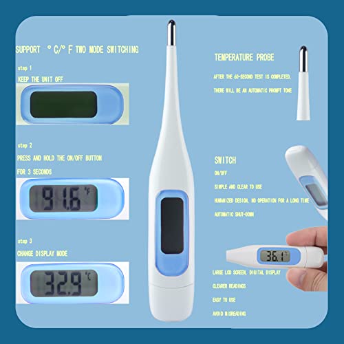 VZAYQUPXY Baby Grooming Kit, Baby Essentials for Newborns, Portable Baby Care Kit, Contains Baby Nail Clippers, Baby Comb, Baby Brush, Baby Ear Wax Removal Tool and More (10 in 1) (Blue)