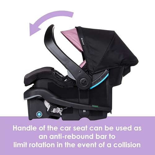 Baby Trend EZ-Lift™ PRO Infant Car Seat, Dash Rose – Lightweight Premium Carry, Plush Infant Cushioning, Adjustable Harness Support