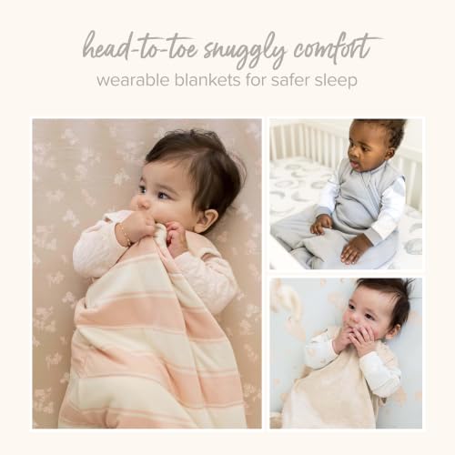 Burt's Bees Baby Organic Beekeeper Infant Wearable Blanket, Unisex Swaddle
