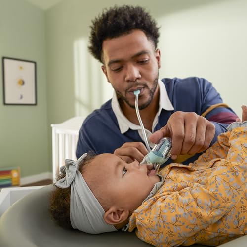 Safety 1st Baby’s 1st SneezyWeezy Kit, Sick Baby Essentials, BoogEase Nasal Aspirator, 3-in-1 Digital Thermometer, Medspoon, Infant Set, Easy-Clean, Medicine Feeding Spoon