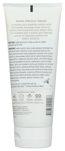 Burt's Bees Baby Nourishing Lotion, Calming Baby Lotion - 6 Ounce Tube