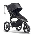 Baby Jogger® Summit X3 3-Wheel Jogging Stroller with Hand Brake, Baby Stroller with One-Hand Compact Fold, All-Wheel Suspension for Running, Jogging, and Everyday Outings, Midnight Black