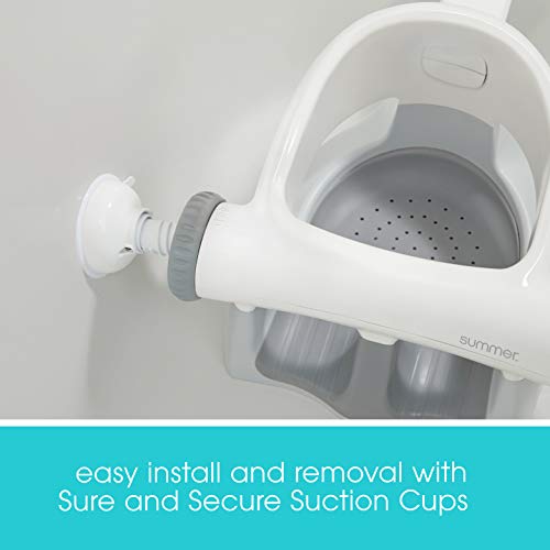 Summer Infant My Bath Seat Soft Support, Gray