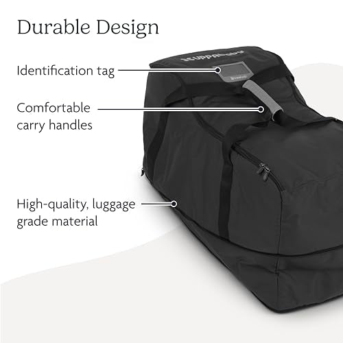 UPPAbaby Travel Bag for Aria and Mesa Infant Car Seats - Easy-Carry Handles + Durable Design with TravelSafe Protection