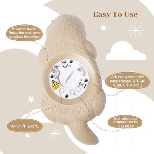 Baby Bath Thermometer for Infants Digtal Baby Water Thermometer for Bathtub Temperature Measure,Safty Kids Bath Floating Toy