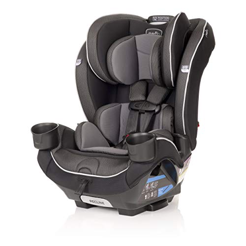 Evenflo EveryKid 3-in-1 Convertible Car Seat (Livingston Gray)