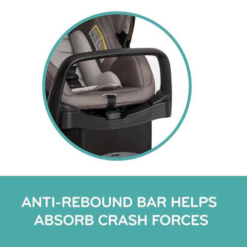 Evenflo Pivot Modular Travel System with LiteMax Preemie and Infant Car Seat (Desert Tan)