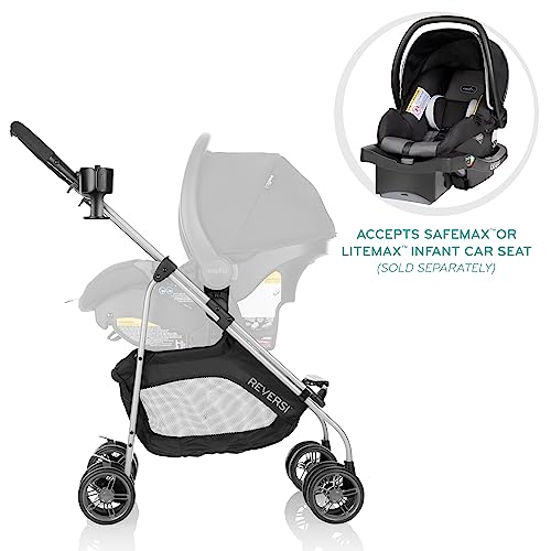 Evenflo Reversi Lightweight Reversible Stroller (Altair Black)