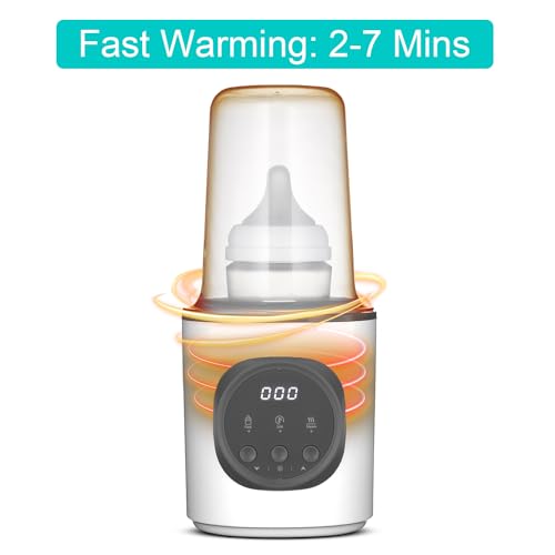 Vaundra Fast Baby Bottle Warmer for Breastmilk and Formula 120V