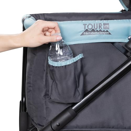 Baby Trend Expedition/Tour LTE 2-in-1 Stroller Wagon, Desert Blue