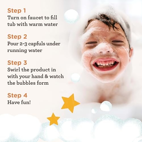 Aveeno Kids Bubble Bath Sensitive Skin 19.2 Ounce