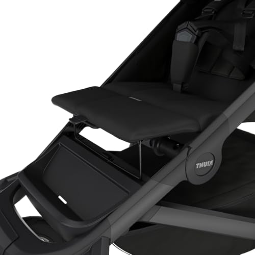 Thule Urban Glide 4-Wheel Single Child All-Terrain Stroller, Full-Suspension System, Air-Filled Tires, Upright seat with Adjustable Recline and Built-in Leg Rest, Baby Stroller