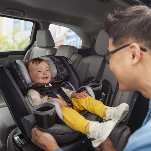 Disney Baby Turn and Go 360 Rotating All-in-One Convertible Car Seat, Vintage Mickey Mouse