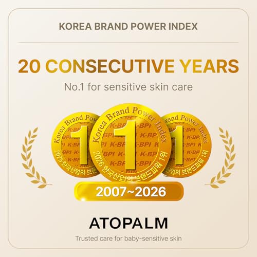 ATOPALM Top to Toe Baby Wash & Shampoo, Sulfate-Free, pH Balanced, Head to Toe Bath, 10.1 Fl Oz, 300ml