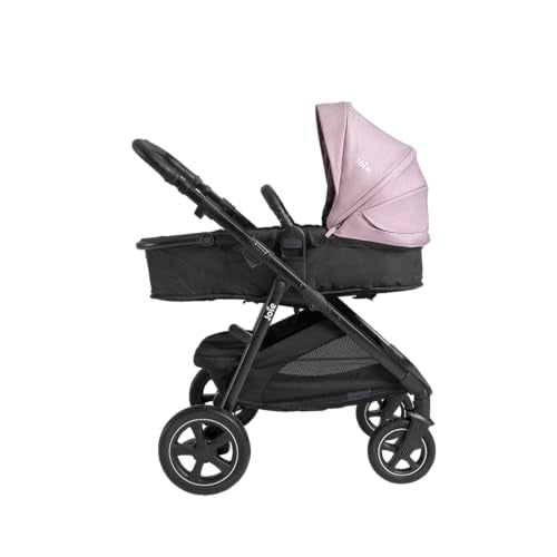 Joie Baby, Ginger DLX Travel System, 4-in-1 Stroller & Car Seat, Includes Lightweight Rue Infant Car Seat (Blush)