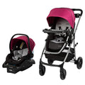 Safety 1st Grow and Go Flex 8-in-1 Travel System, Infant Car Seat Stroller Combo, Orchid Bloom
