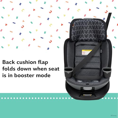 Disney Baby Turn and Go 360 Rotating All-in-One Convertible Car Seat, Vintage Mickey Mouse