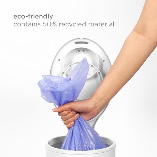 Ubbi Diaper Pail Plastic Bags, 13-Gallon Capacity, 3 Pack, 75 Count