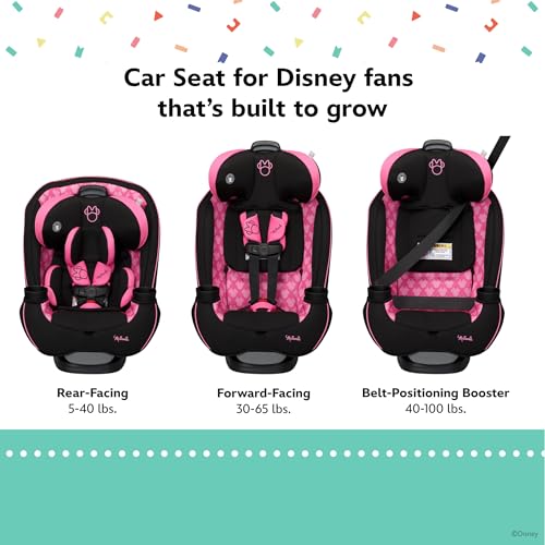 Disney Baby Grow and Go All-in-One Convertible Car Seat, Simply Minnie