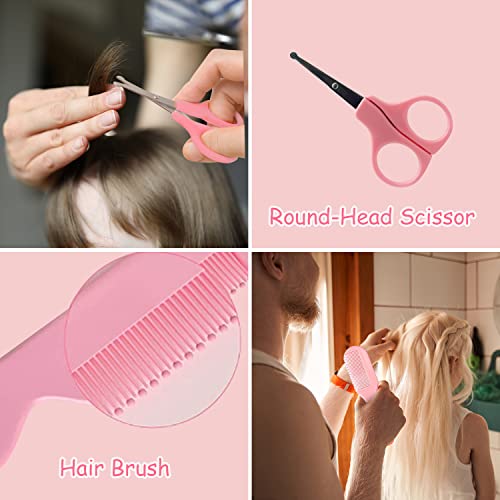 LLbucuo Baby Healthcare and Grooming Kit, 26 in 1 Baby Electric Nail Trimmer Set Newborn Nursery Health Care Set for Newborn Infant Toddlers Baby Boys Girls Kids Haircut Tools