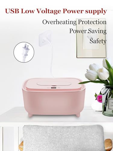 Wipe Warmer - 2026 New Premium Baby Wet Wipes Dispenser, Baby Wipe Warmer for Home Use - Essential Calentador De Wipes para Bebes - Travel Friendly with Direct Plug-in Power Supply
