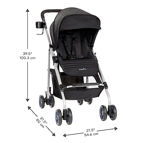 Evenflo Reversi Lightweight Reversible Stroller (Altair Black)