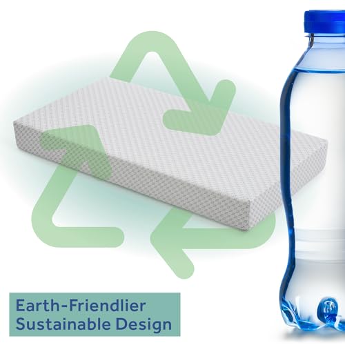 Sealy Baby Infant and Crib Mattress - Refresh 2 Stage, Breathable and Waterproof, GREENGUARD Gold Certified, Made in USA