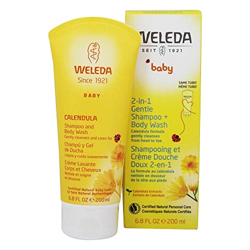 Weleda Shampoo Body Wash Calendula, 6.8 OZ