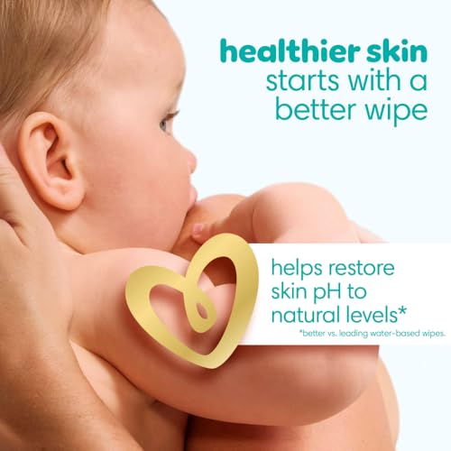 Pampers Sensitive Baby Wipes, Clinically Proven, Fragrance Free, Unscented, Water Based, Hypoallergenic, Multi-Use, Hand Wipes 336 Wipes Total (6X Flip-Top Packs) [Packaging May Vary]