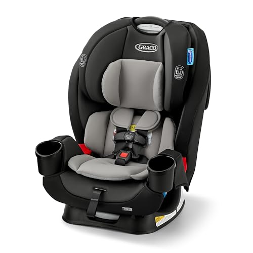 Graco® TriRide 3-in-1 Convertible Car Seat - Highback Booster, Forward & Rear Facing Modes, Suitable from Newborn to Preschooler, Perfect for Long Journeys in Redmond Color
