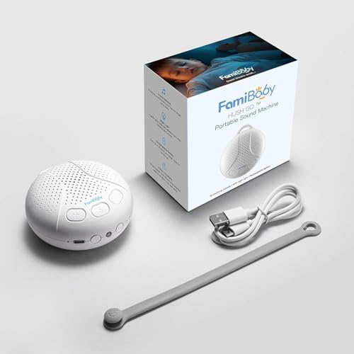 FamiBaby Sound Machine Sleep Soother - Mom-Like 'Shh!' Sound for Baby Kids