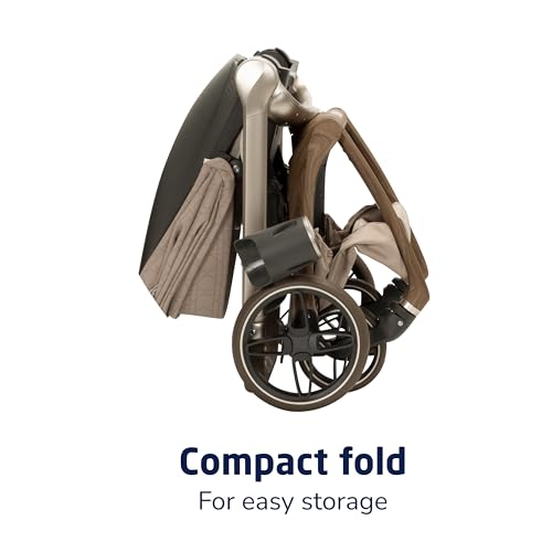 Maxi-Cosi Tana 360 Rotating Modular Stroller, Stroller and Car Seat Combo Travel System, Natural Heritage