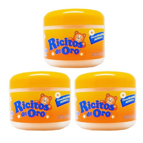 Ricitos de Oro Chamomile Hair Gel | Alcohol-Free | 4.05 oz | 3-Pack